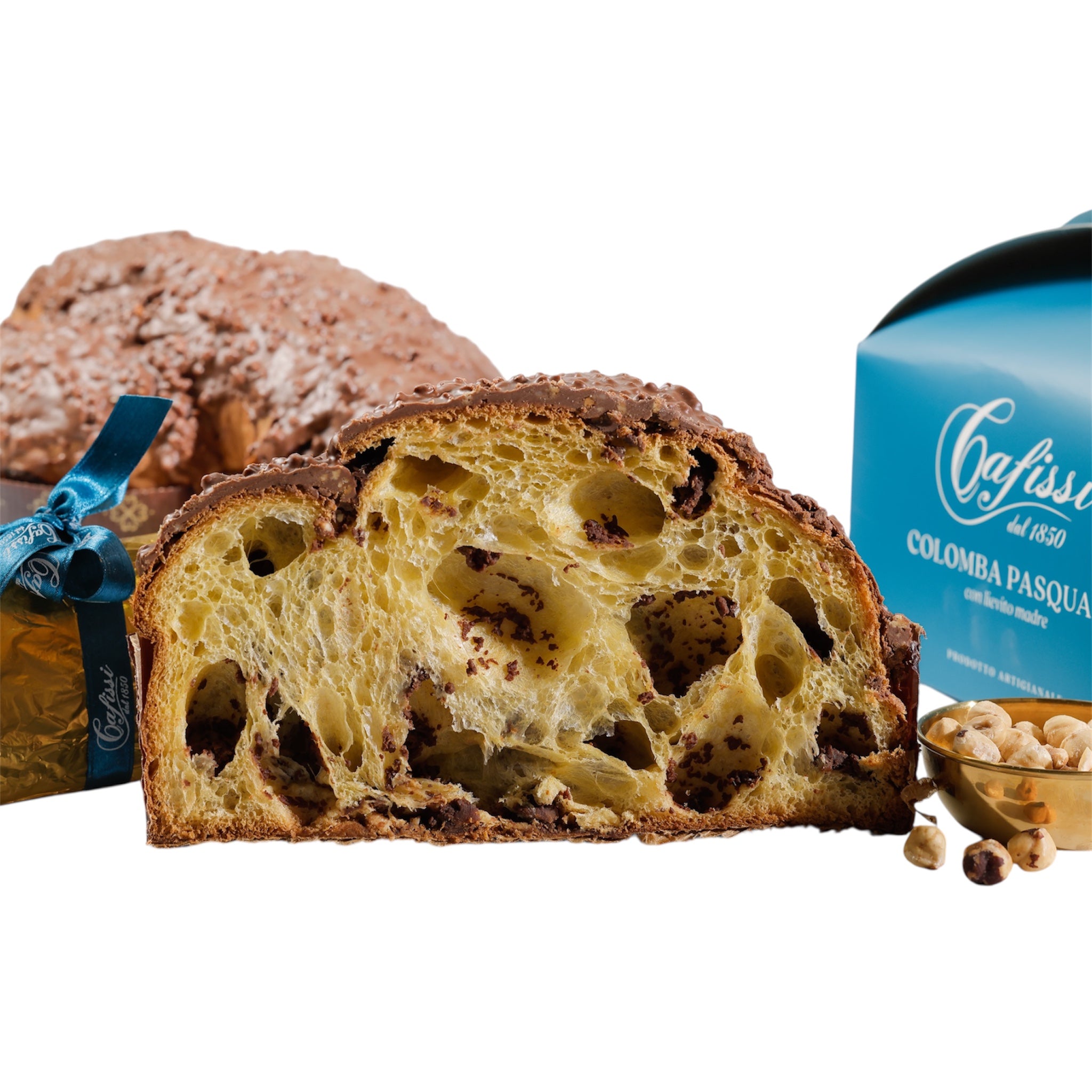 🕊️ Colomba Artigianale “Rocher” – Lievito Madre Vivo