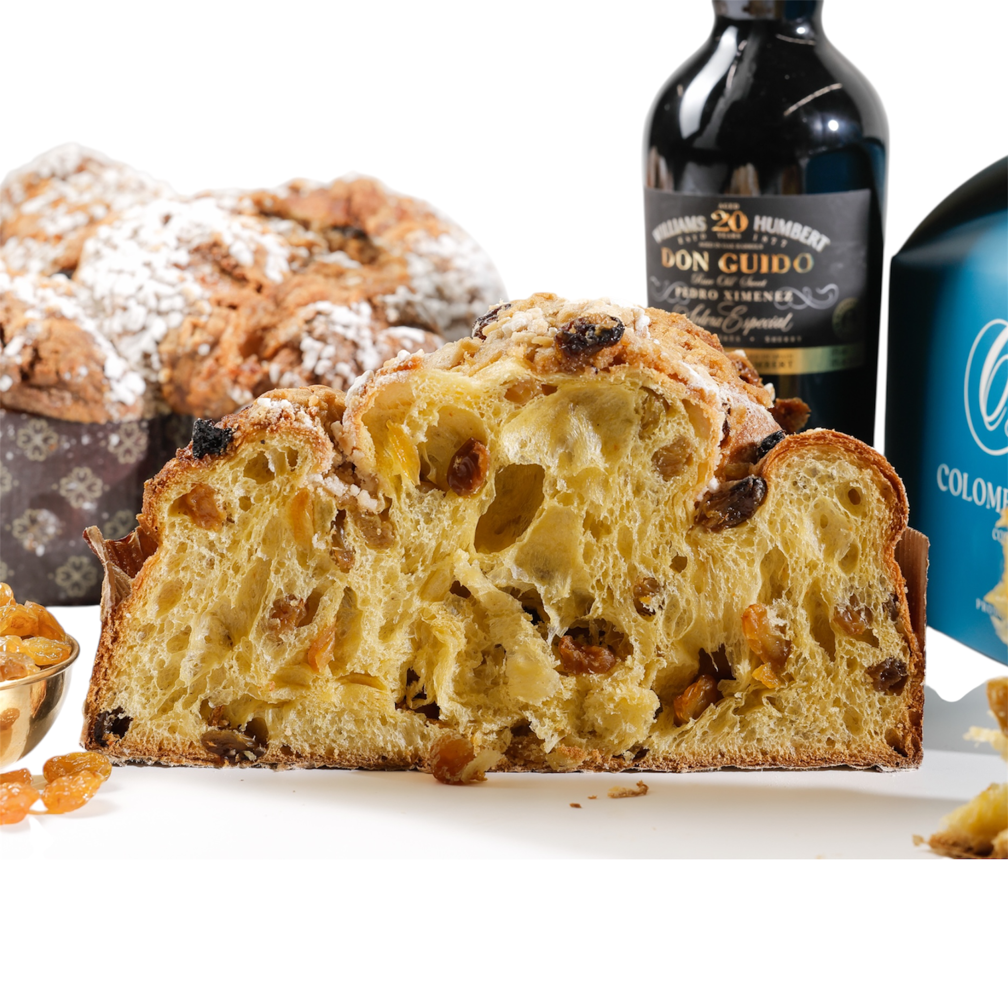 🕊️ Colomba Artigianale con Uvetta Cilena e Pedro Ximénez – Lievito Madre Vivo