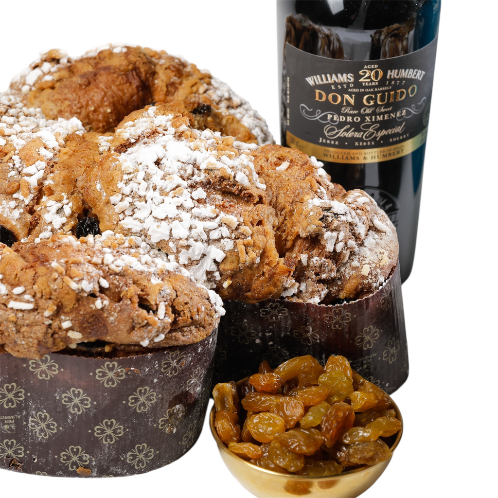 🕊️ Colomba Artigianale con Uvetta Cilena e Pedro Ximénez – Lievito Madre Vivo
