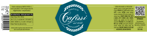 Crema Spalmabile al Pistacchio