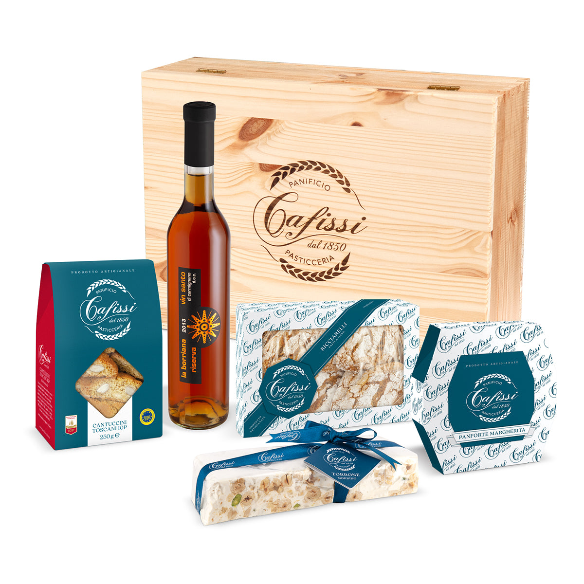 🎄 Box di Natale “  La Grinch” – Tradizione Toscana in Cassetta di Legno 🎁